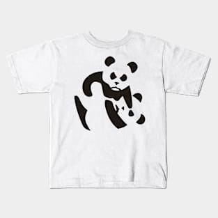 Fighting Pandas Kids T-Shirt